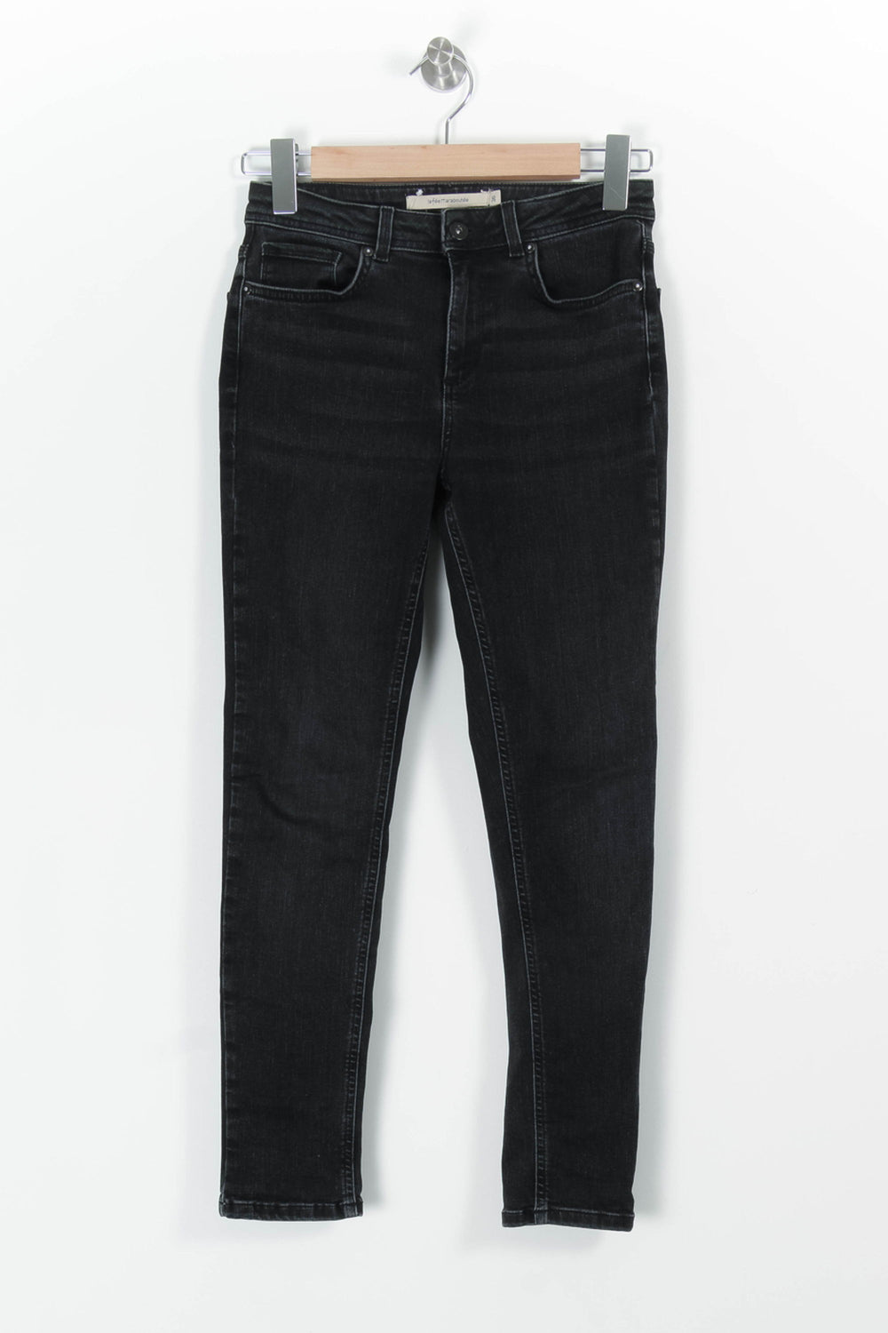 Jean Slim Noir - Taille S/36 de la marque La Fée Maraboutée | PARAD97340 - Vendu par Paradigme - Image 2