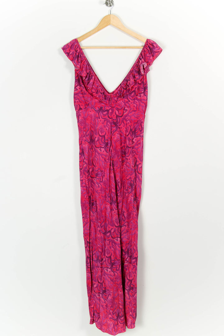 Robe Longue Rose et Fuchsia - Taille XL/42 de la marque Soi Paris | PARAD97343 - Vendu par Paradigme - Image 4