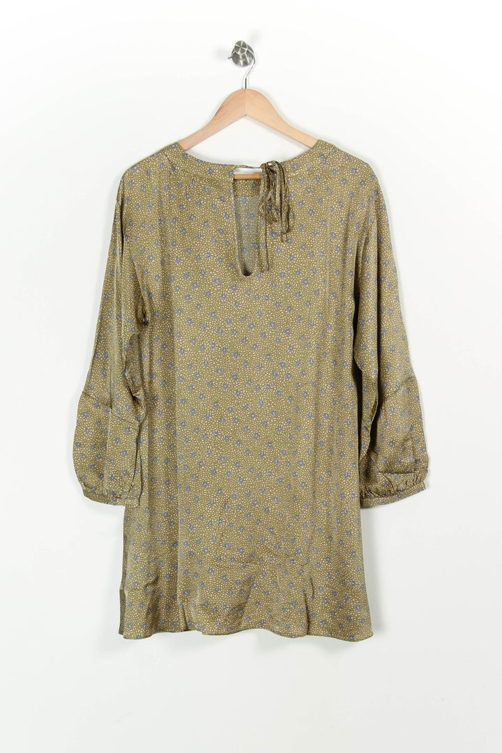 Robe Courte Verte et Bleue - Taille S/36 de la marque American Vintage | PARAD97349 - Vendu par Paradigme - Image 4