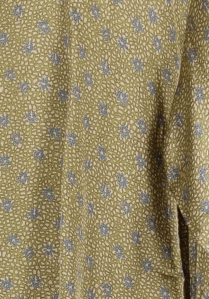 Robe Courte Verte et Bleue - Taille S/36 de la marque American Vintage | PARAD97349 - Vendu par Paradigme - Image 3