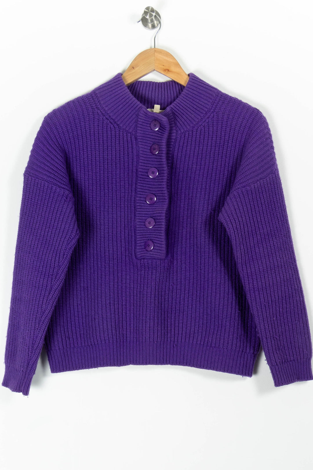 Pull Violet - Taille M/38 de la marque Sézane | PARAD97352 - Vendu par Paradigme - Image 2