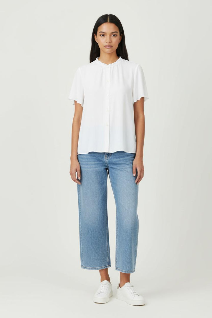 Chemisier Blanc - Taille XL/42 de la marque Comptoir des Cotonniers | PARAD97356 - Vendu par Paradigme - Image 1