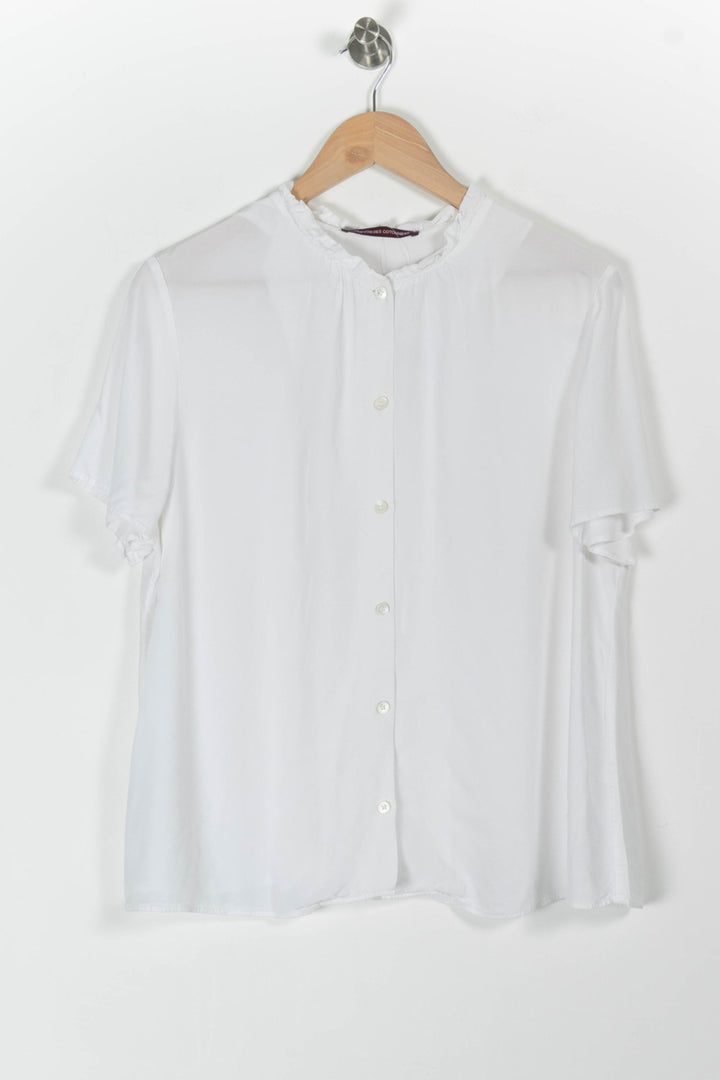 Chemisier Blanc - Taille XL/42 de la marque Comptoir des Cotonniers | PARAD97356 - Vendu par Paradigme - Image 2