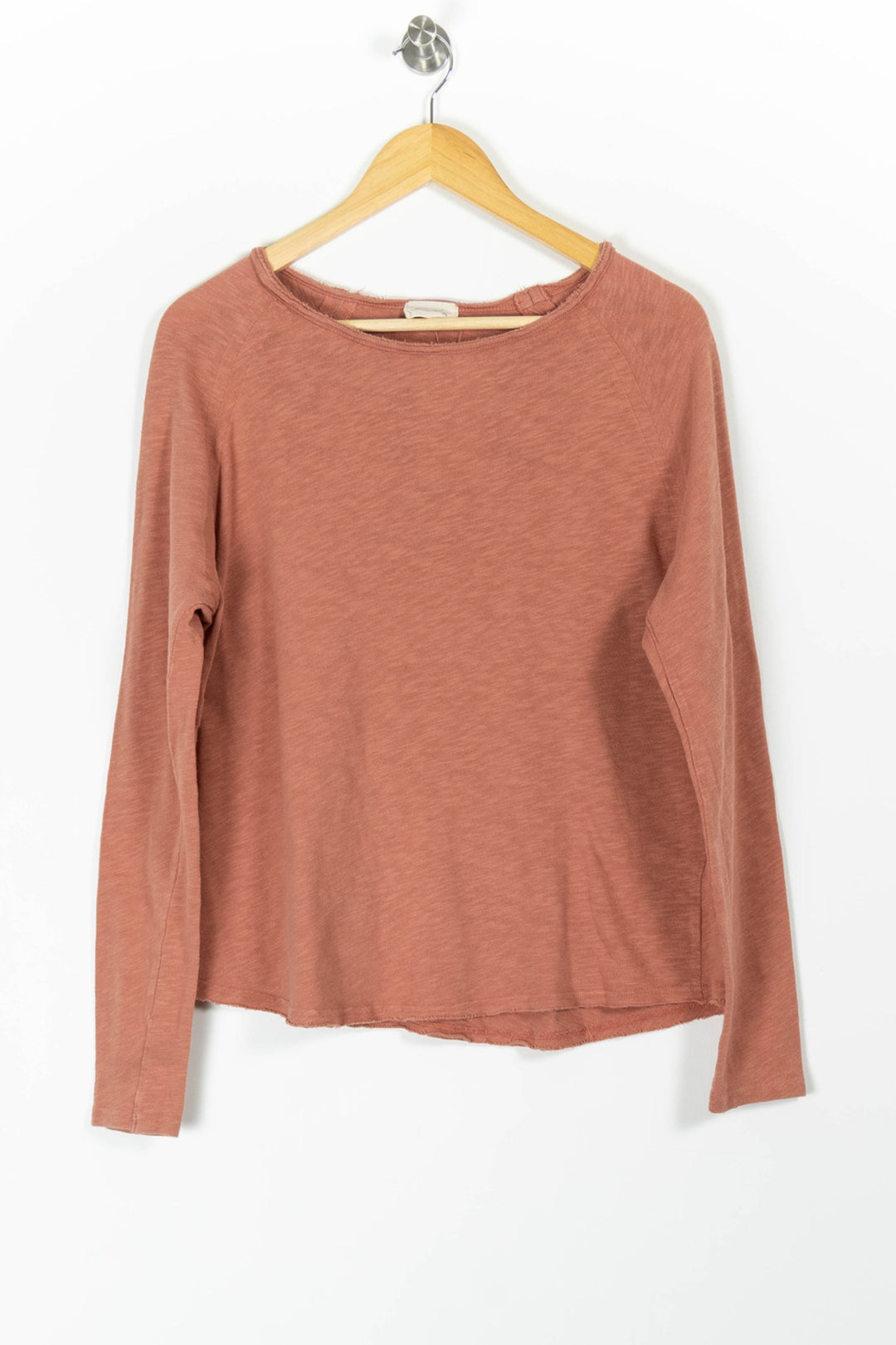 Tee-shirt manches longues rose - Taille L/40 de la marque American Vintage | PARAD97359 - Vendu par Paradigme - Image 2