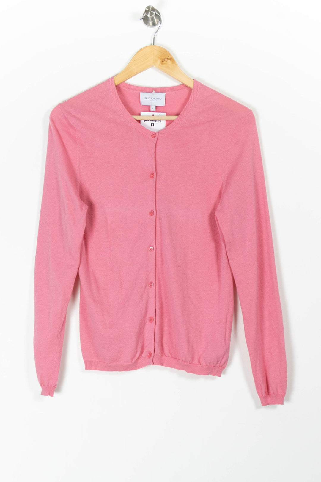 Cardigan Rose - Taille L/40 de la marque Eric Bompard | PARAD97362 - Vendu par Paradigme - Image 2