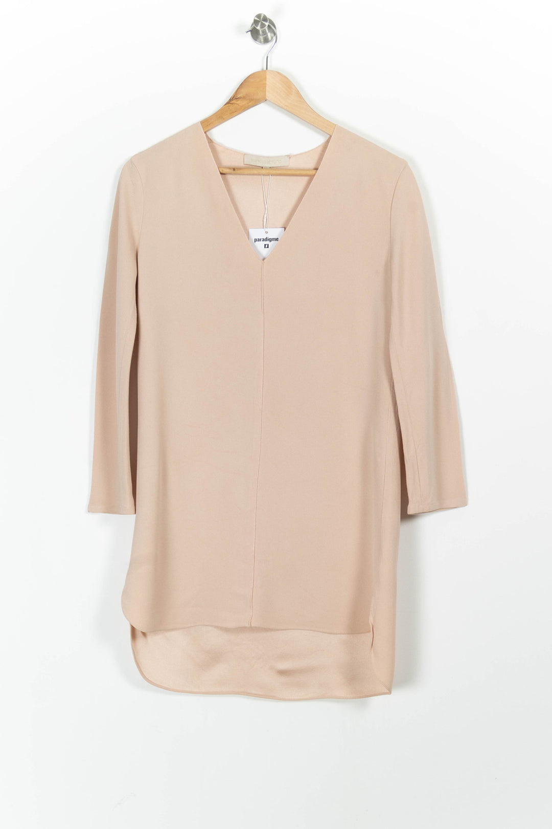 Robe Droite Rose - Taille M/38 de la marque Vanessa Bruno | PARAD97364 - Vendu par Paradigme - Image 2