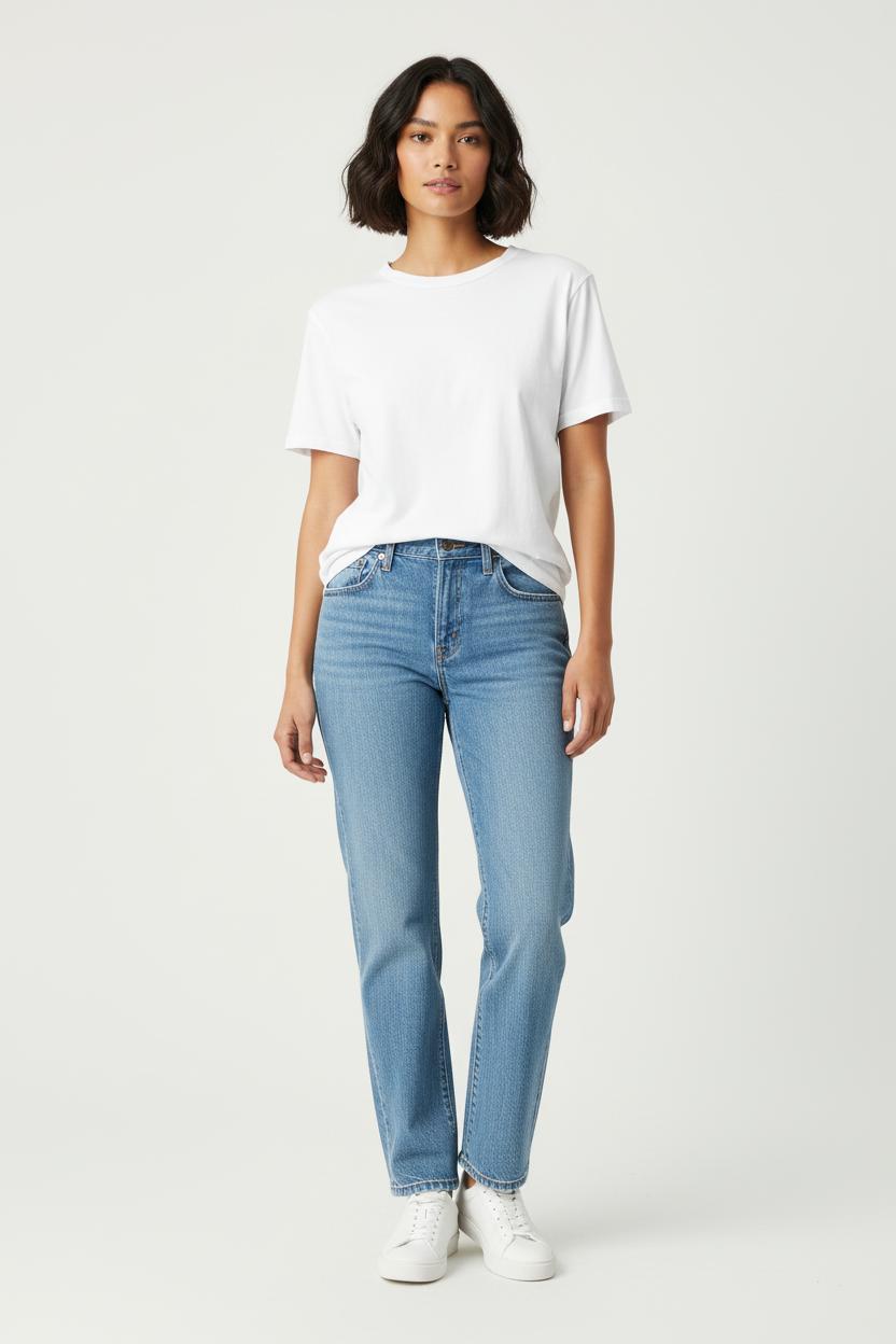Jean Droit Bleu - Taille XL/42 de la marque Levi's | PARAD97366 - Vendu par Paradigme - Image 1