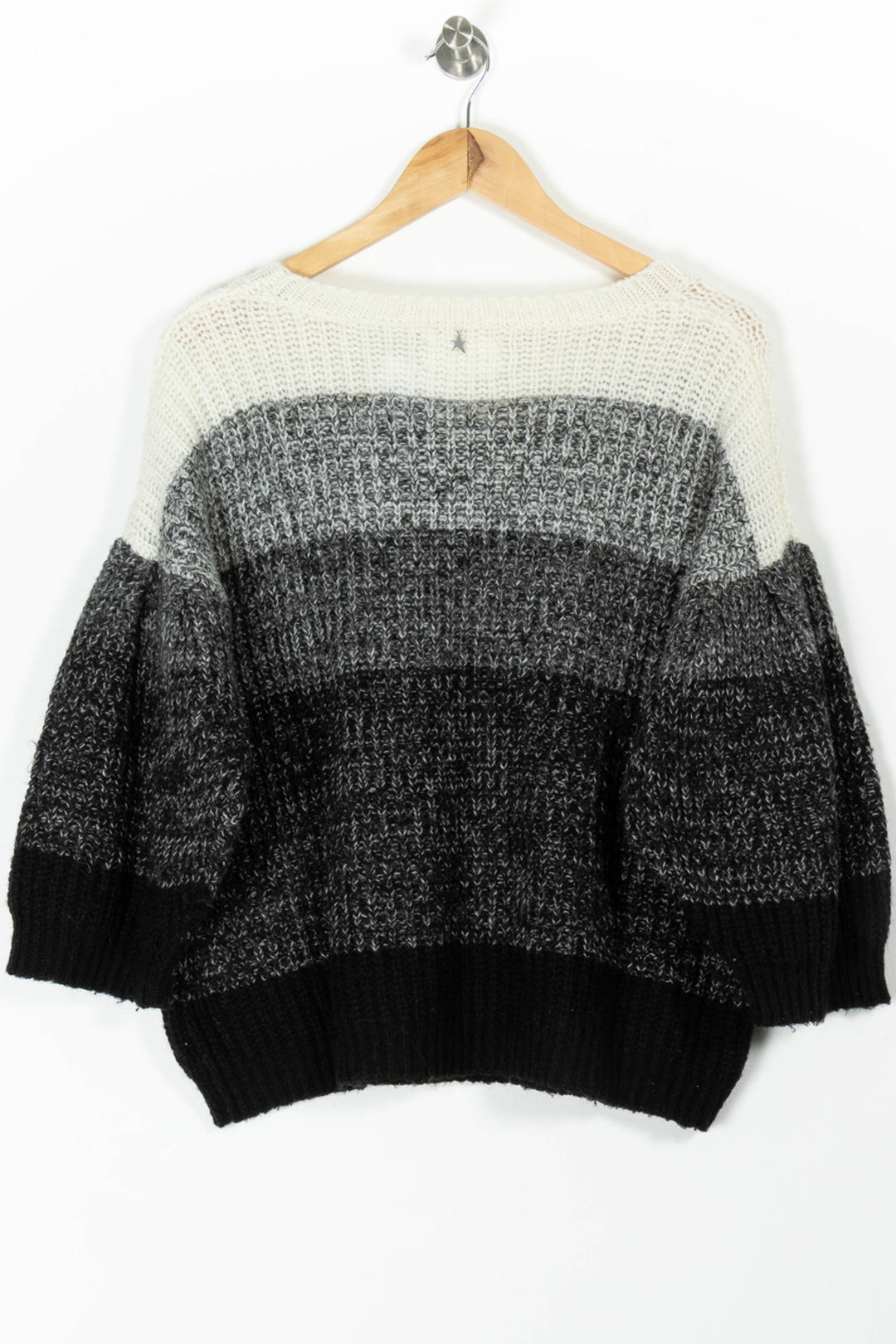 Pull Noir et Blanc - Taille S/36 de la marque Sud express | PARAD97368 - Vendu par Paradigme - Image 4
