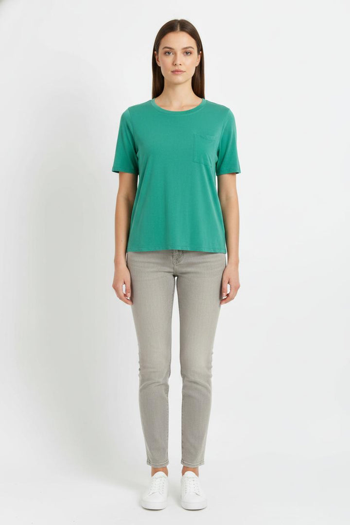 Tee-shirt Vert - Taille S/36 de la marque Maje | PARAD97369 - Vendu par Paradigme - Image 1