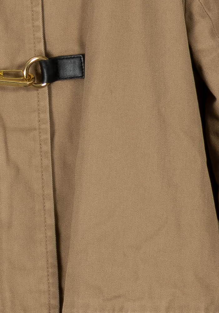 Duffle-coat Beige - Taille S/36 de la marque Maje | PARAD97370 - Vendu par Paradigme - Image 3