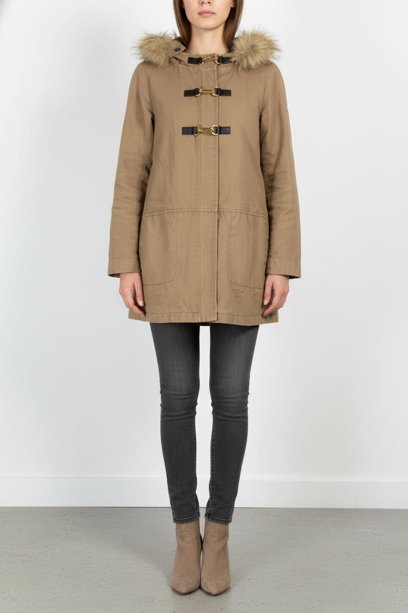 Duffle-coat Beige - Taille S/36 de la marque Maje | PARAD97370 - Vendu par Paradigme - Image 1