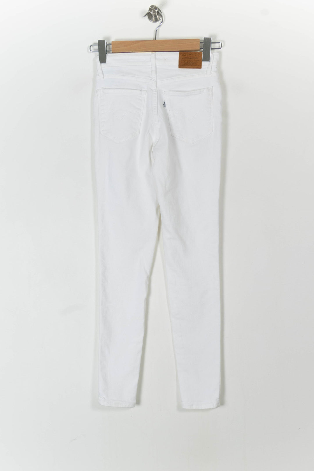 Jean Skinny Blanc - Taille XS/34 de la marque Levi's | PARAD97372 - Vendu par Paradigme - Image 4
