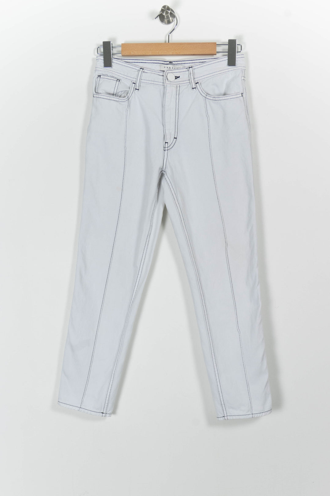 Jean Blanc - Taille S/36 de la marque Sandro | PARAD97374 - Vendu par Paradigme - Image 2