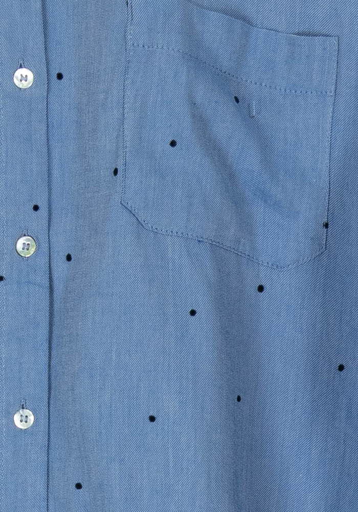 Chemise Bleue - Taille M/38 de la marque Balzac Paris | PARAD97395 - Vendu par Paradigme - Image 3