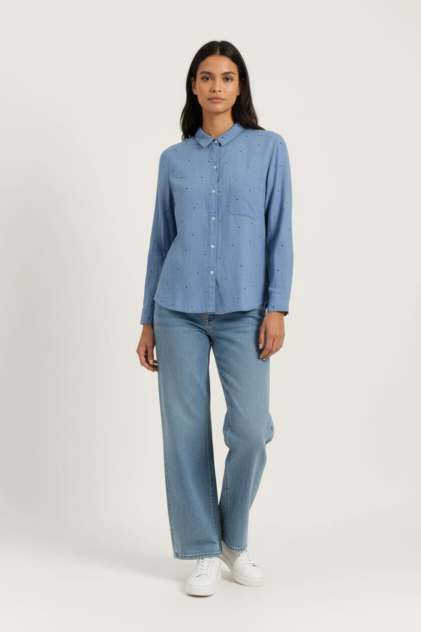 Chemise Bleue - Taille M/38 de la marque Balzac Paris | PARAD97395 - Vendu par Paradigme - Image 1