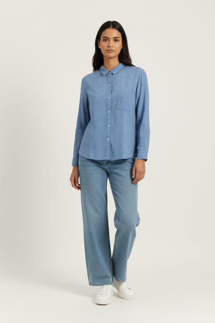 Chemise Bleue - Taille M/38 de la marque Balzac Paris | PARAD97395 - Vendu par Paradigme - Image 1