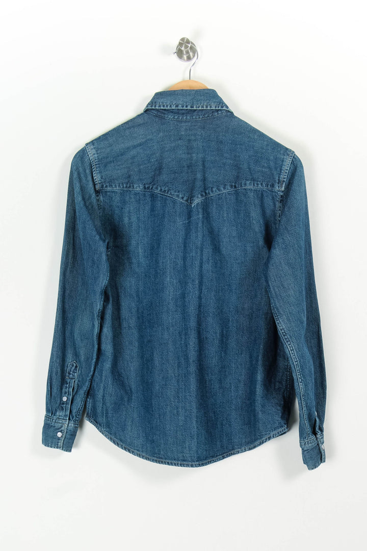 Chemise en Jean Bleue - Taille S/36 de la marque Levi's | PARAD97400 - Vendu par Paradigme - Image 4
