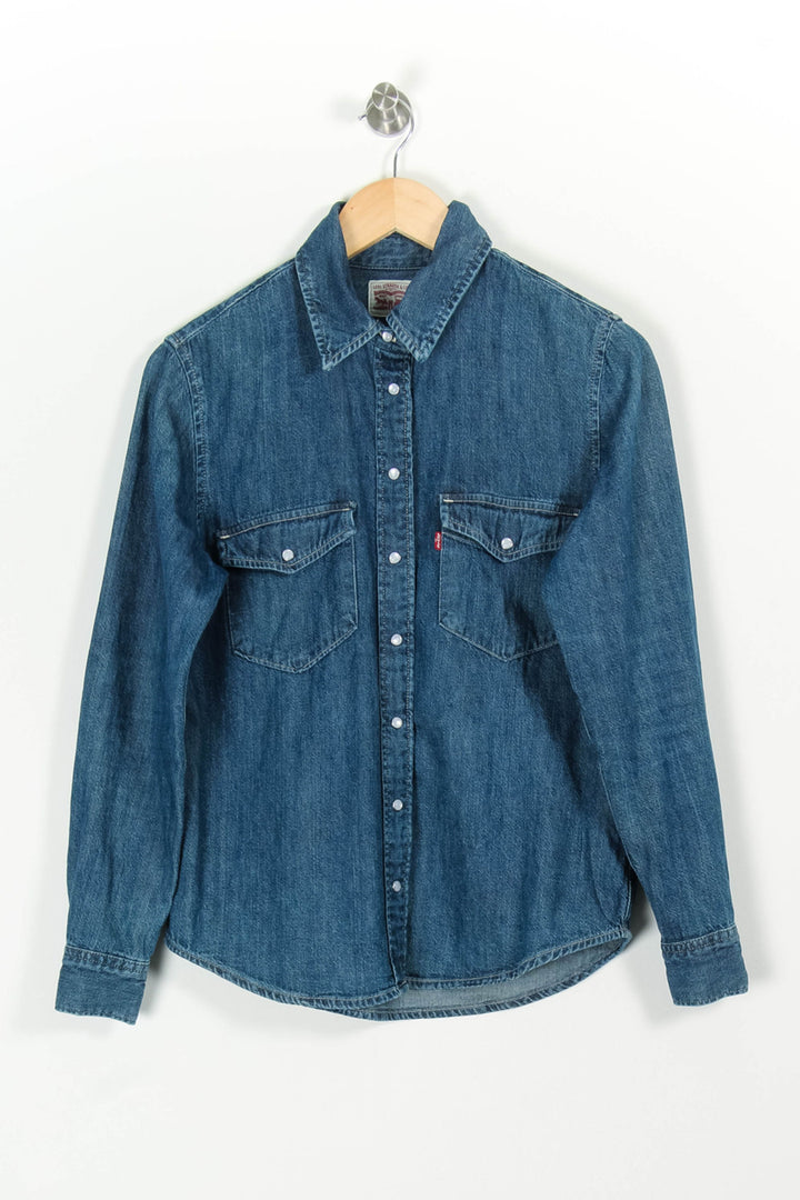 Chemise en Jean Bleue - Taille S/36 de la marque Levi's | PARAD97400 - Vendu par Paradigme - Image 2