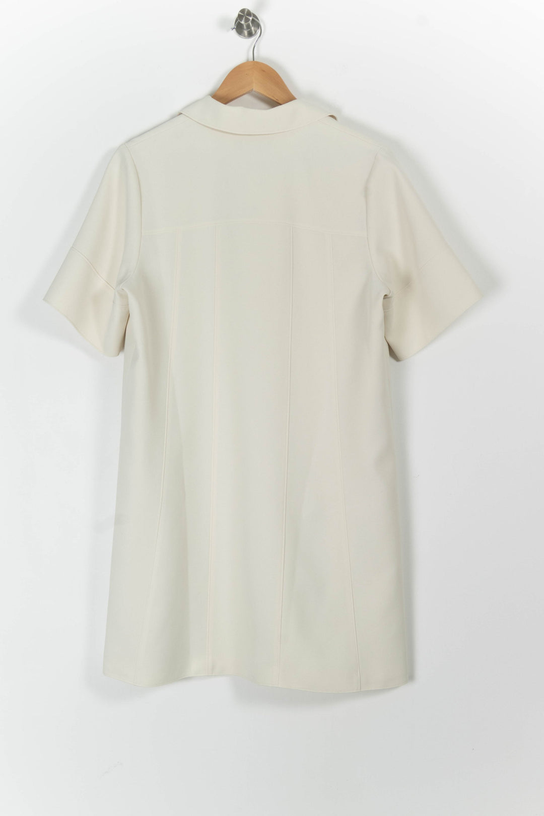 Robe Polo Blanche - Taille L/40 de la marque Tara Jarmon | PARAD97401 - Vendu par Paradigme - Image 4