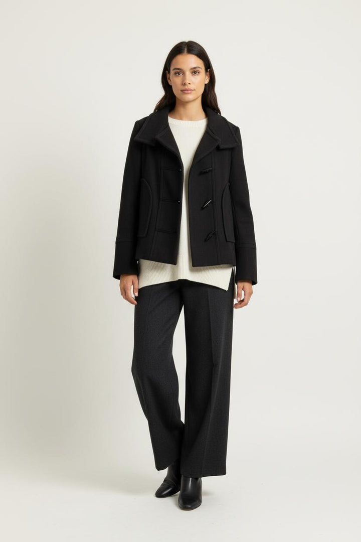 Caban Noir - Taille S/36 de la marque Comptoir des Cotonniers | PARAD97405 - Vendu par Paradigme - Image 1