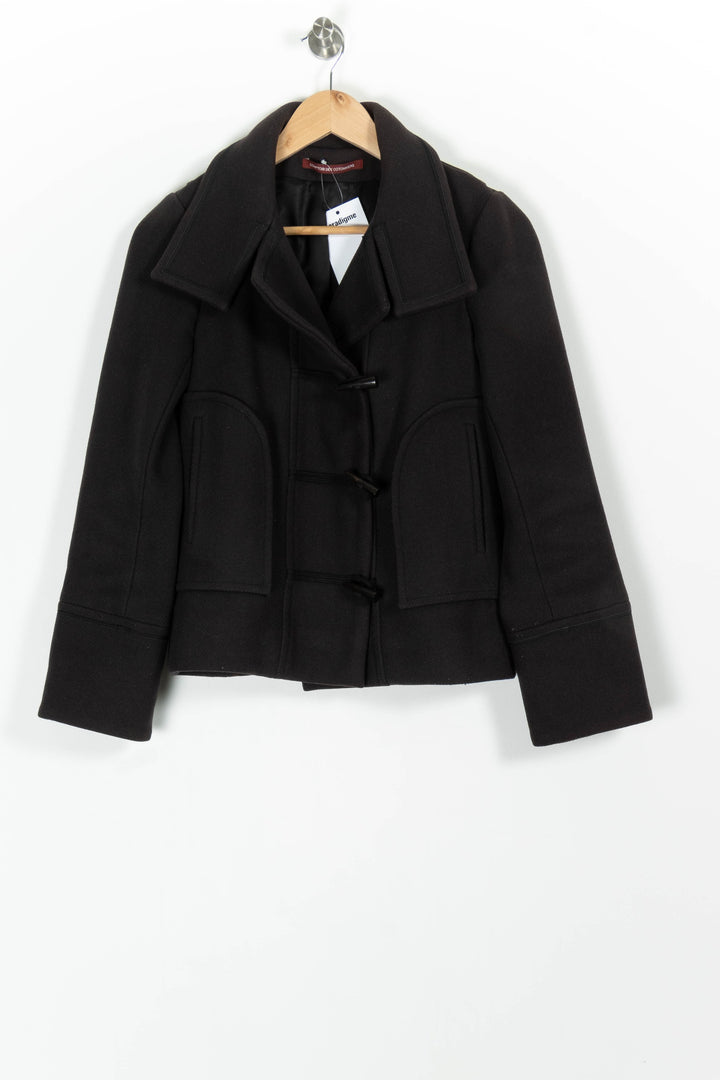 Caban Noir - Taille S/36 de la marque Comptoir des Cotonniers | PARAD97405 - Vendu par Paradigme - Image 2