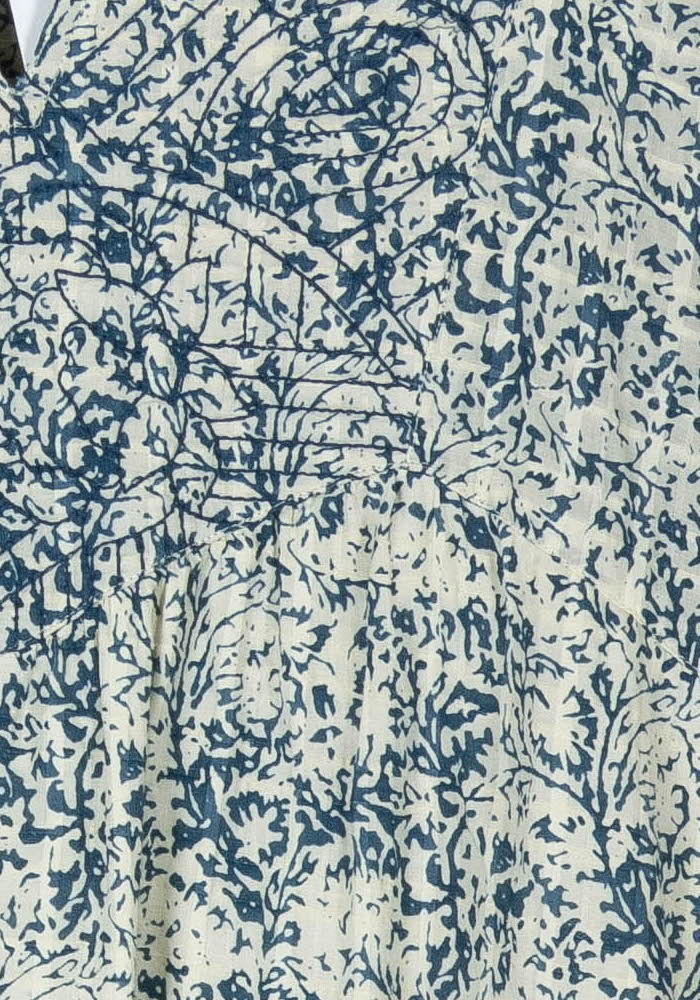 Robe Courte Bleue et Blanche - Taille XXL/44 de la marque Maison 123 | PARAD97412 - Vendu par Paradigme - Image 3