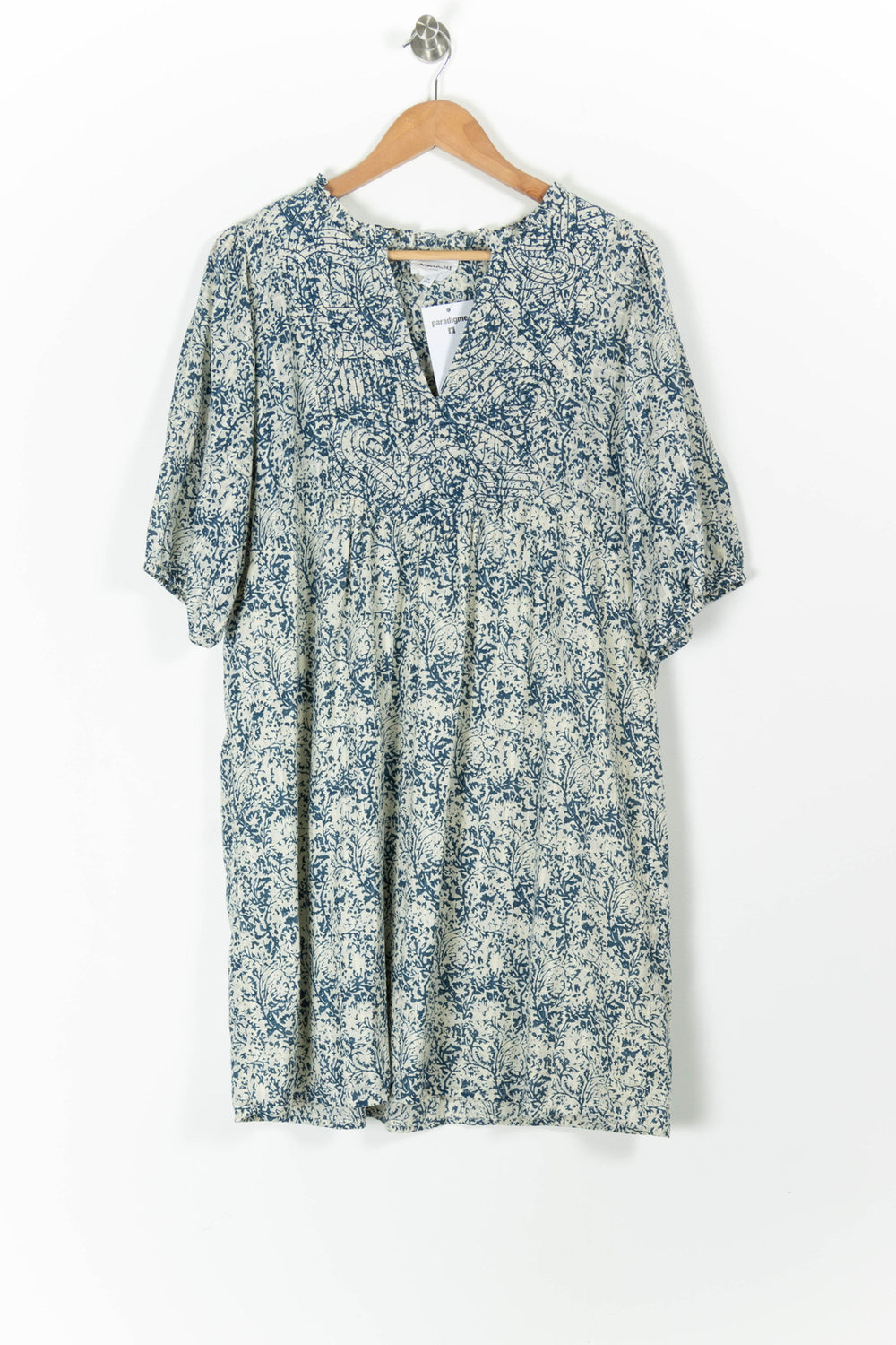 Robe Courte Bleue et Blanche - Taille XXL/44 de la marque Maison 123 | PARAD97412 - Vendu par Paradigme - Image 2