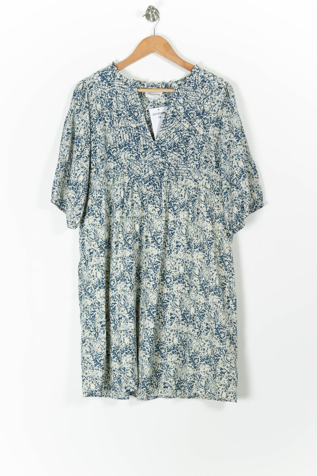 Robe Courte Bleue et Blanche - Taille XXL/44 de la marque Maison 123 | PARAD97412 - Vendu par Paradigme - Image 2