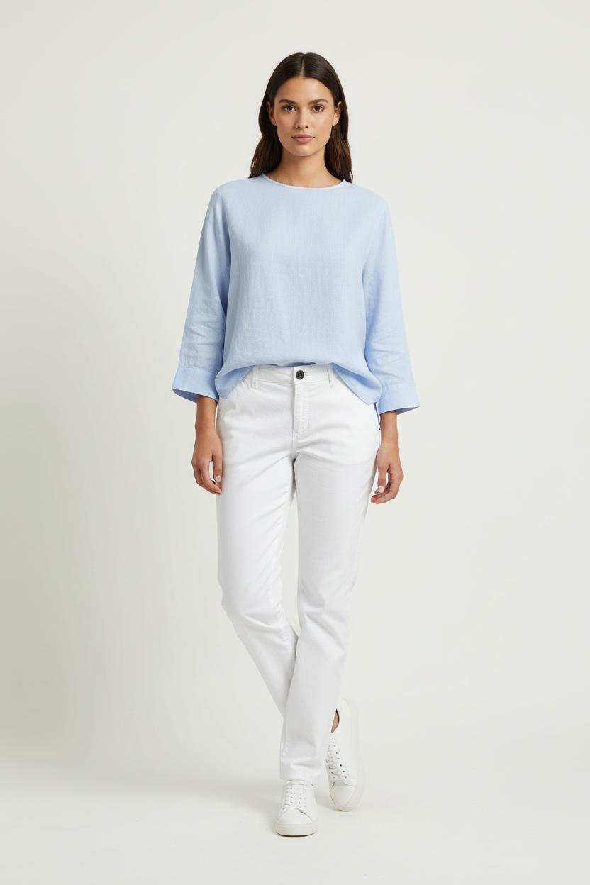 Pantalon Blanc - Taille L/40 de la marque Sud express | PARAD97413 - Vendu par Paradigme - Image 1
