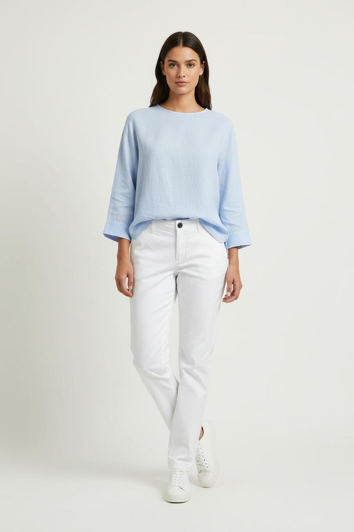 Pantalon Blanc - Taille L/40 de la marque Sud express | PARAD97413 - Vendu par Paradigme - Image 1