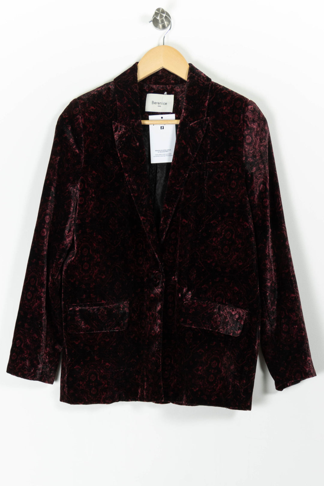 Blazer Bordeaux - Taille XS/34 de la marque Bérénice | PARAD97423 - Vendu par Paradigme - Image 2