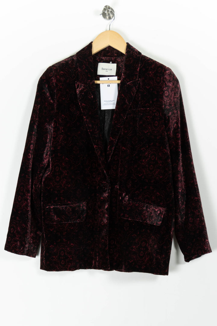 Blazer Bordeaux - Taille XS/34 de la marque Bérénice | PARAD97423 - Vendu par Paradigme - Image 2
