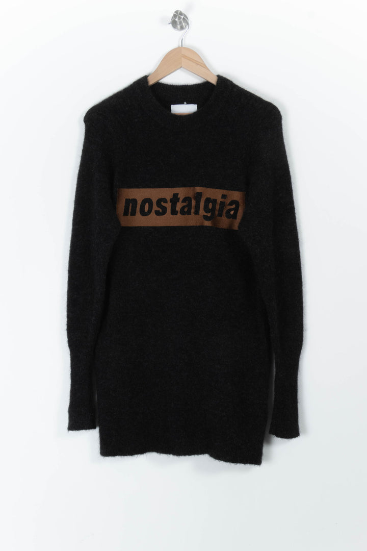 Pull Noir et Marron - Taille S/36 de la marque Samsoe Samsoe | PARAD97424 - Vendu par Paradigme - Image 2