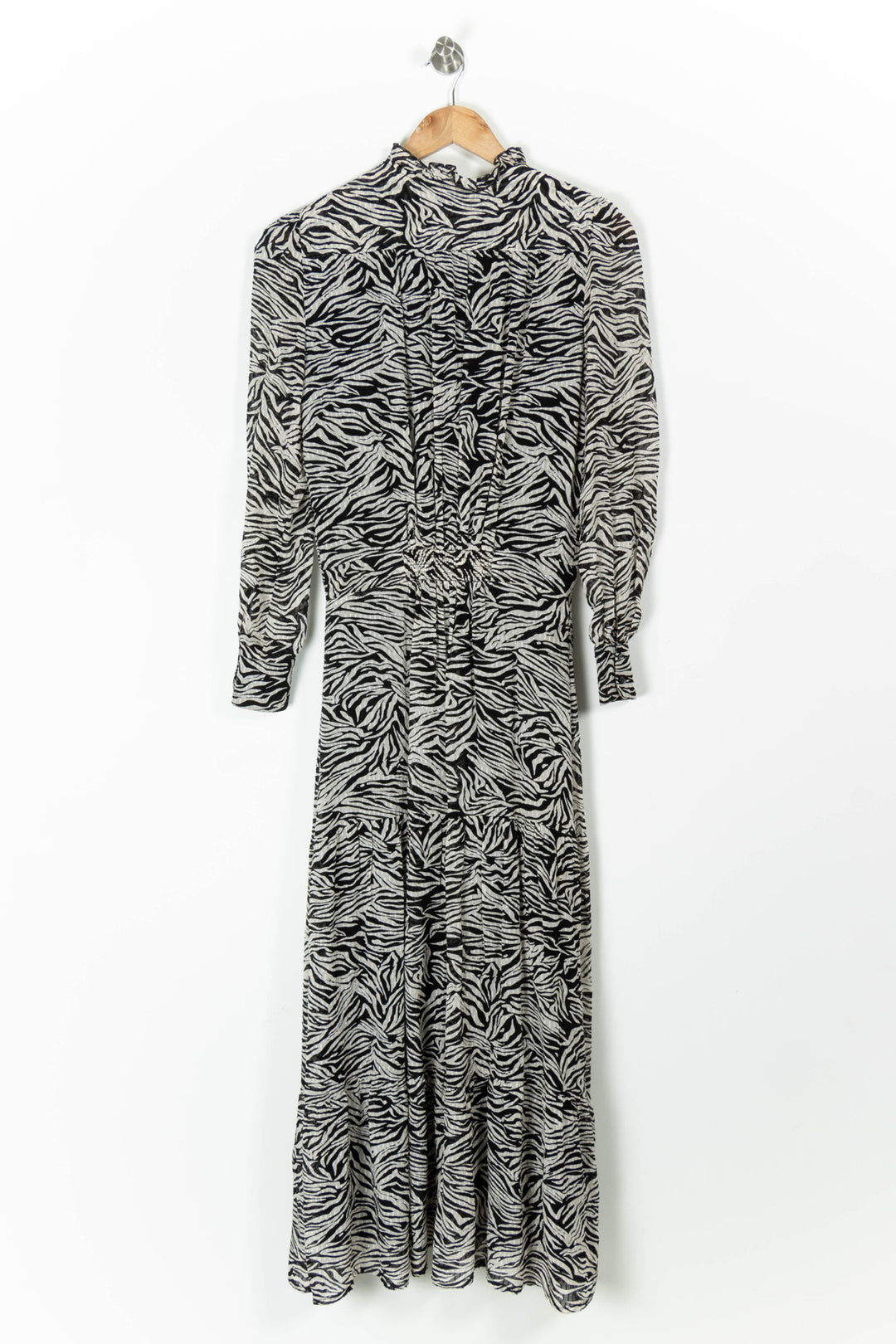 Robe Longue Noire et Blanche - Taille XS/34 de la marque Bérénice | PARAD97426 - Vendu par Paradigme - Image 4
