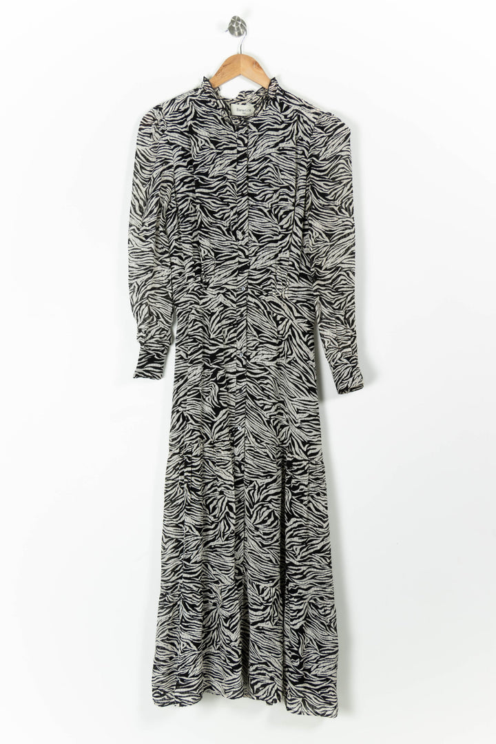 Robe Longue Noire et Blanche - Taille XS/34 de la marque Bérénice | PARAD97426 - Vendu par Paradigme - Image 2