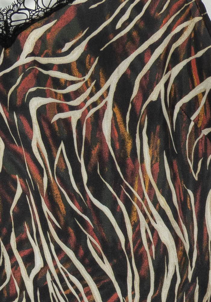 Caraco Noir et Bordeaux - Taille XS/34 de la marque IKKS | PARAD97430 - Vendu par Paradigme - Image 3