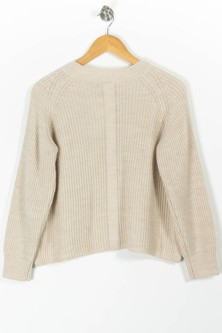 Pull Beige - Taille S/36 de la marque La Fée Maraboutée | PARAD97432 - Vendu par Paradigme - Image 4