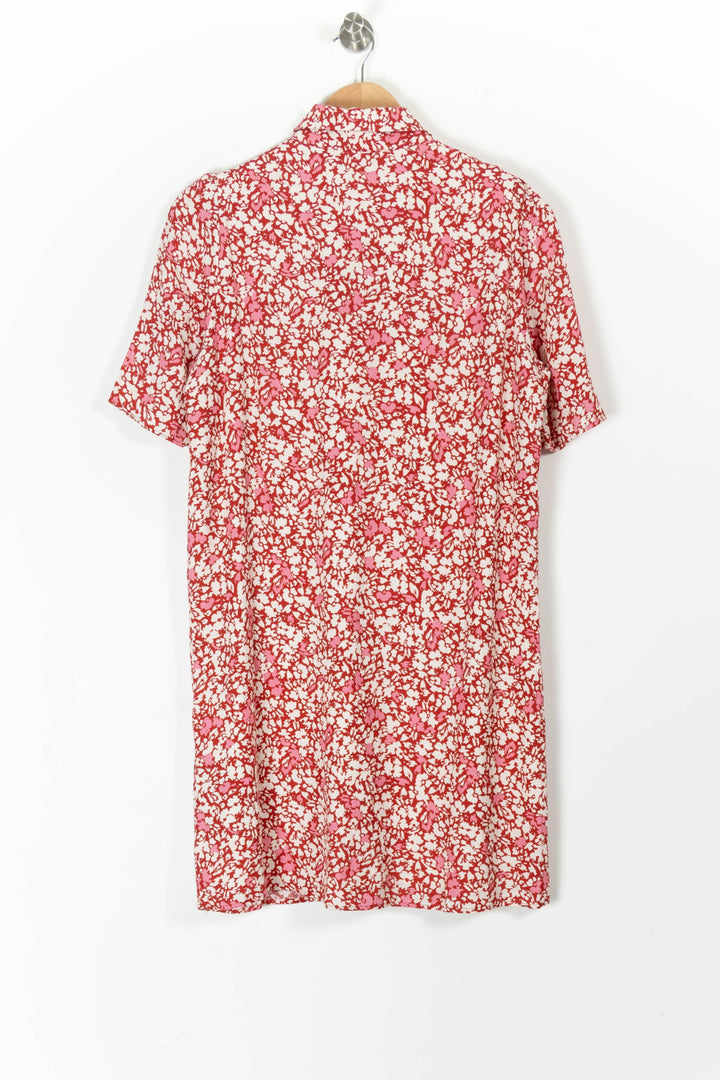 Robe Midi Rouge et Blanche - Taille L/40 de la marque I.Code | PARAD97434 - Vendu par Paradigme - Image 4