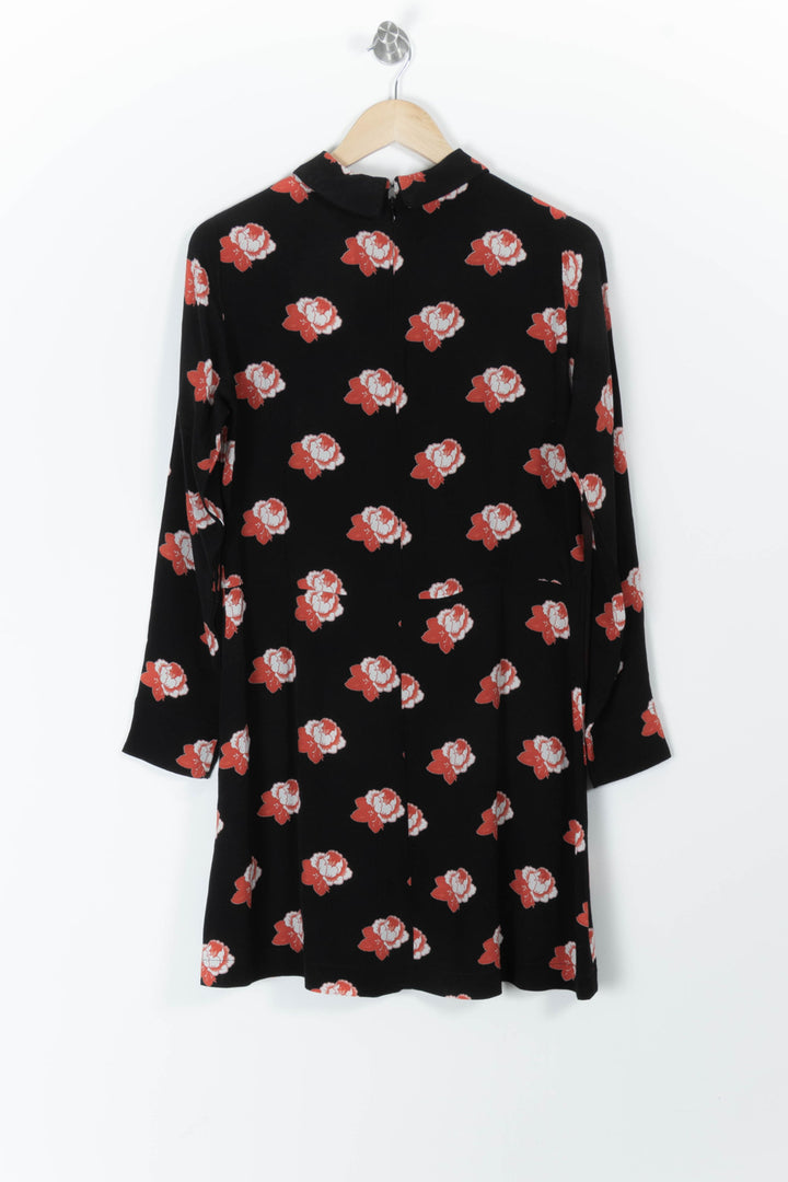 Robe Patineuse Noire et Rouge - Taille S/36 de la marque Ganni | PARAD97438 - Vendu par Paradigme - Image 4