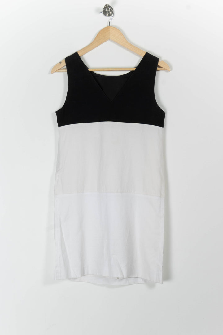 Robe Courte Noire et Blanche - Taille M/38 de la marque Agnès b. | PARAD97441 - Vendu par Paradigme - Image 4
