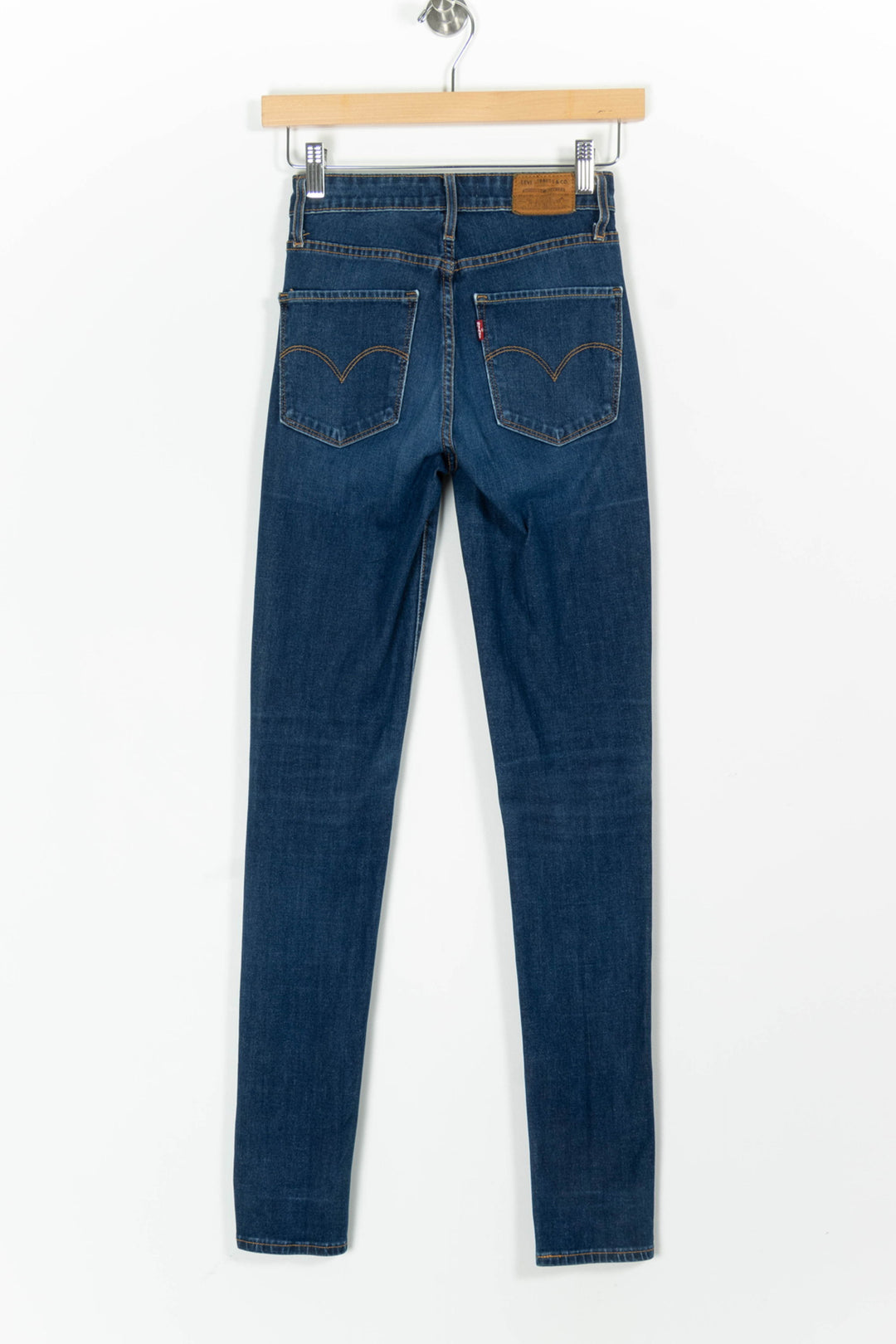 Jean Skinny Bleu - Taille S/36 de la marque Levi's | PARAD97445 - Vendu par Paradigme - Image 4