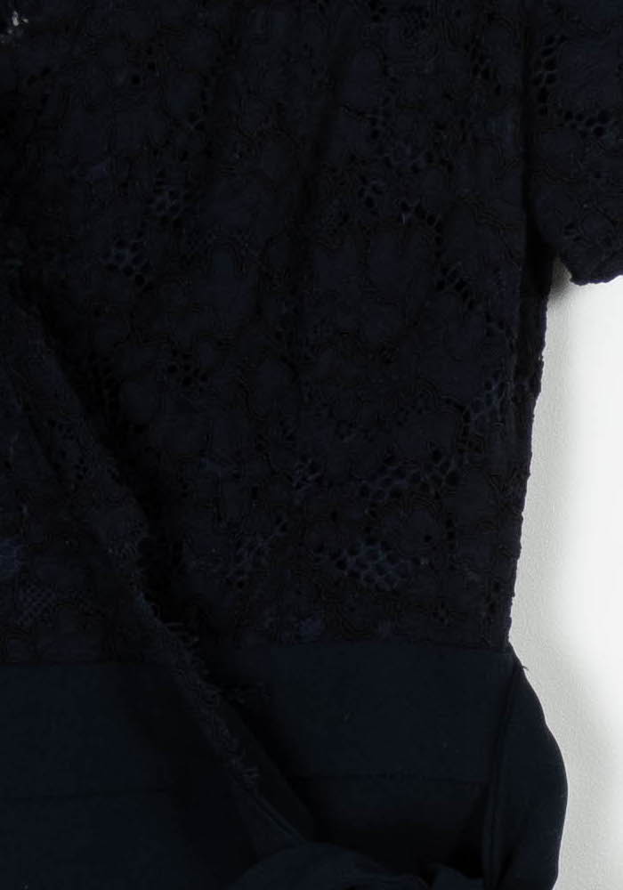 Robe Courte Bleue - Taille XS/34 de la marque Claudie Pierlot | PARAD97450 - Vendu par Paradigme - Image 3