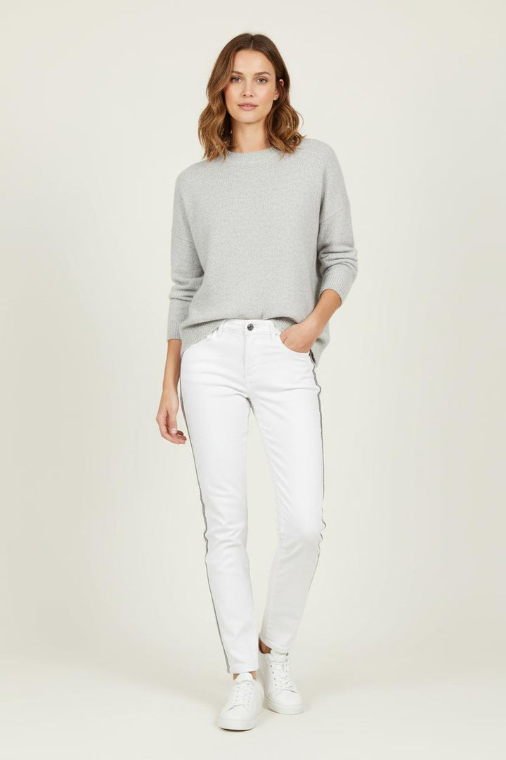 Jean Blanc et Noir - Taille M/38 de la marque Bérénice | PARAD97451 - Vendu par Paradigme - Image 1