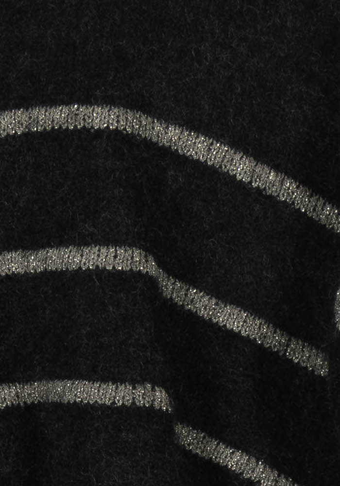 Pull Noir et Beige - Taille M/38 de la marque Des petits hauts | PARAD97455 - Vendu par Paradigme - Image 3