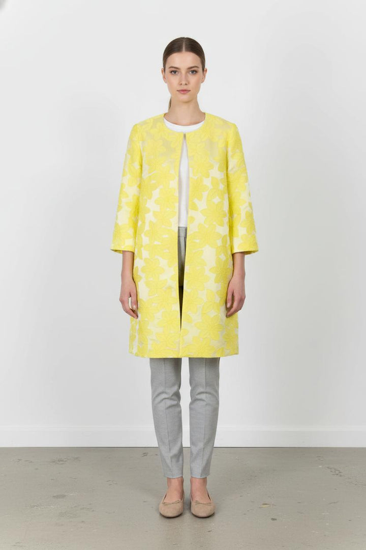 Manteau Long Jaune - Taille XXXL/46 de la marque Weill | PARAD97465 - Vendu par Paradigme - Image 1