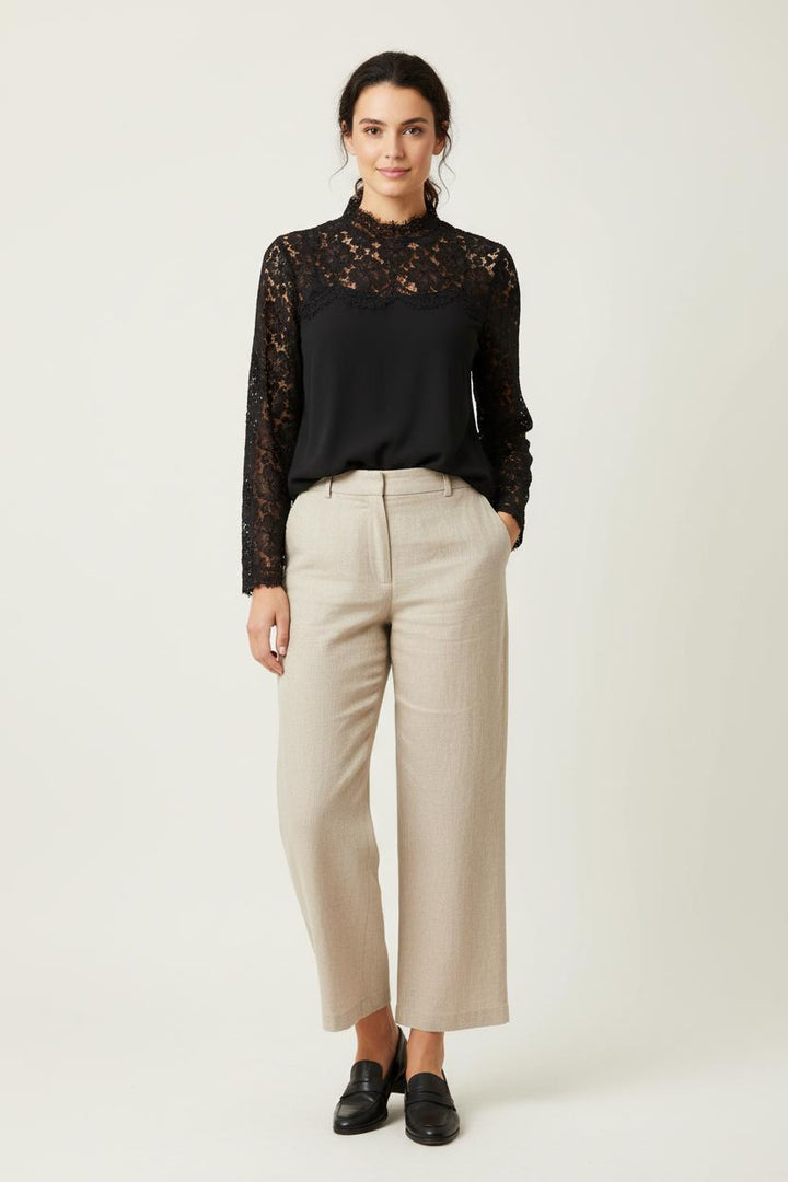 Blouse Noire - Taille L/40 de la marque Sandro | PARAD97467 - Vendu par Paradigme - Image 1