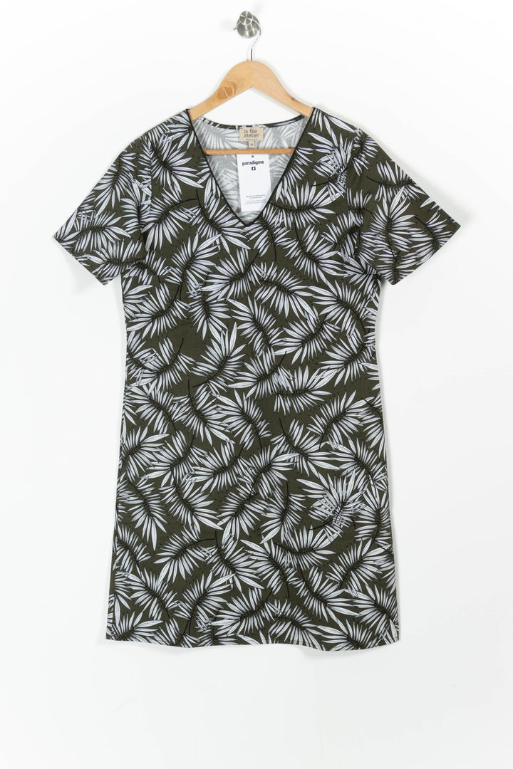 Robe Verte et Blanche - Taille M/38 de la marque La Fée Maraboutée | PARAD97473 - Vendu par Paradigme - Image 2
