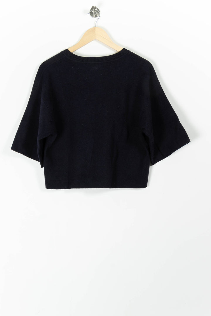 Sweatshirt Bleu - Taille M/38 de la marque Sandro | PARAD97480 - Vendu par Paradigme - Image 4