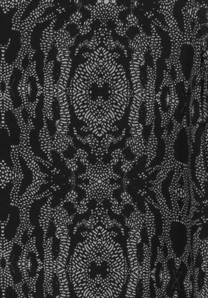 Robe Noire et Grise - Taille M/38 de la marque La Fée Maraboutée | PARAD97483 - Vendu par Paradigme - Image 3