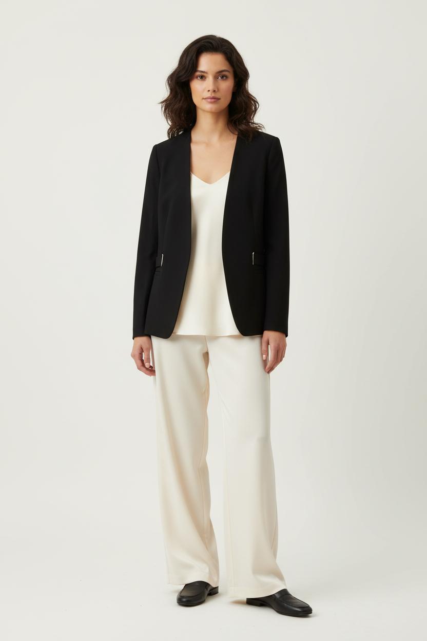 Veste Tailleur Noire - Taille XL/42 de la marque Maison 123 | PARAD97486 - Vendu par Paradigme - Image 1